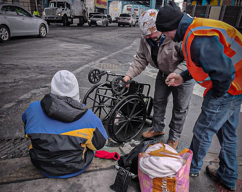 Serving meals on the road